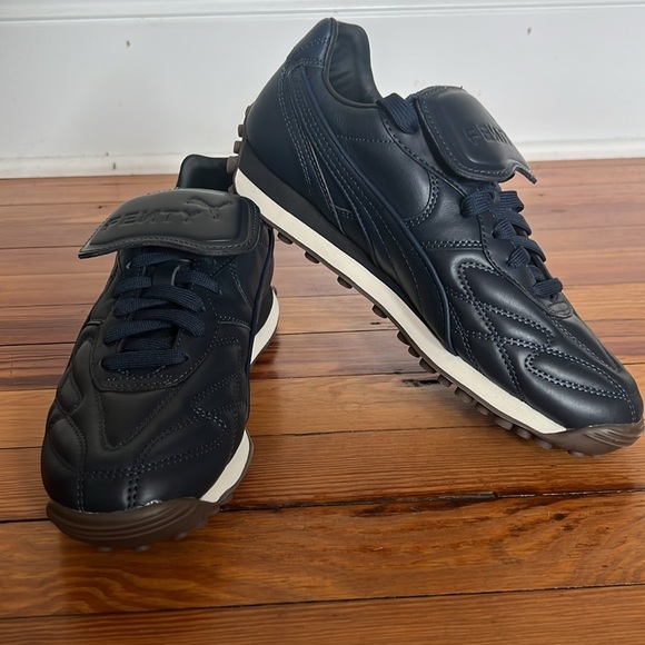 PUMA x Fenty Select Women’s Avanti L Fenty Leather Sneakers in Club Navy Size 9 - Picture 3 of 13